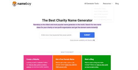 fundraiser name generator|Nonprofit Name Generator: Top 5 AI Tools & Best Practices [2024].